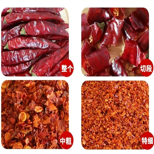 Dried Red Chilli Whole & Crushed& Ring & Powder & Seeds / Grade a / Xinglong